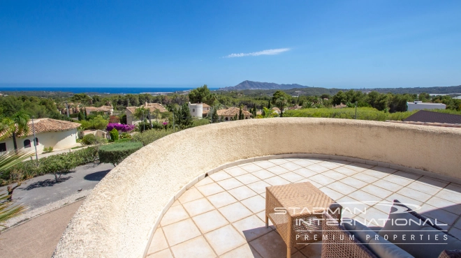 Beautiful Villa on a Large Flat Corner Plot with Sea Views