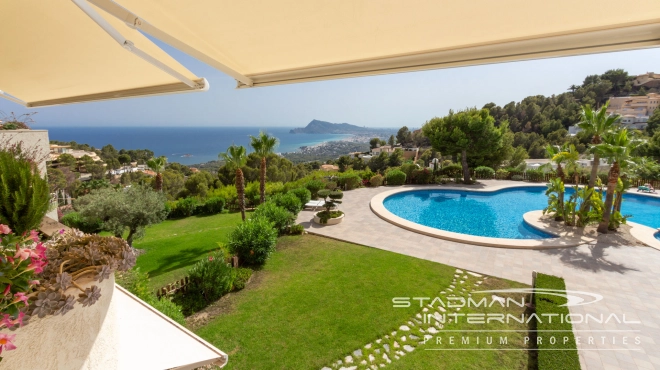 Appartement avec Vue sur la Mer dans la Sierra de Altea 