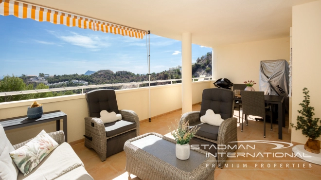 Precioso Apartamento con Vistas al Mar en Altea Hills