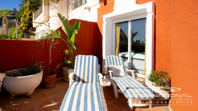 Semi-Detached House in Altea Hills with Beautiful Sea Views