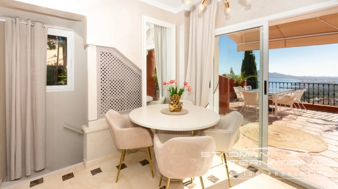 Semi-Detached House in Altea Hills with Beautiful Sea Views