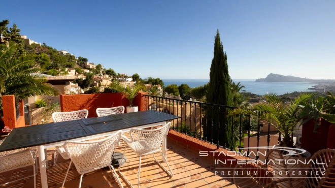 Einfamilienhaus in Altea Hills mit Wunderschönem Meerblick