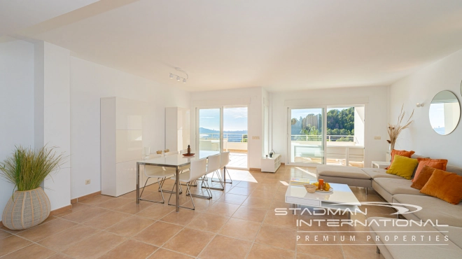 Corner Apartment with Beautiful Sea Views in the Sierra de Altea