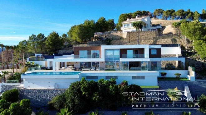 Luxe villa met panoramisch Zeezicht in Calpe