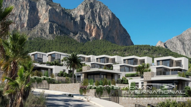 Modern, Nature-Inspired homes in Polop with Stunning Views