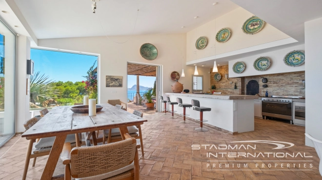 Frontline Villa with Stunning Sea views in Altea