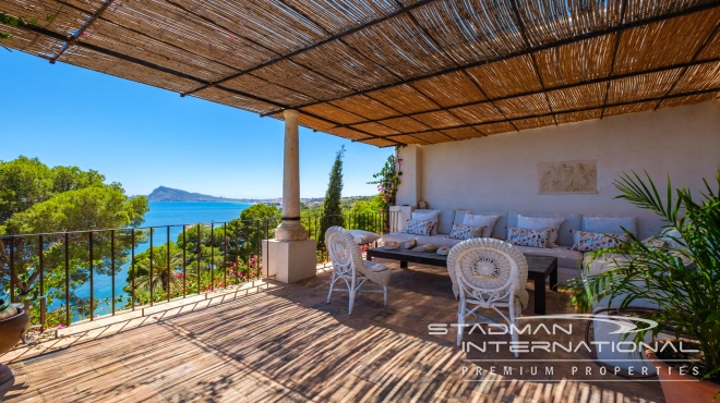 Frontline Villa with Stunning Sea views in Altea