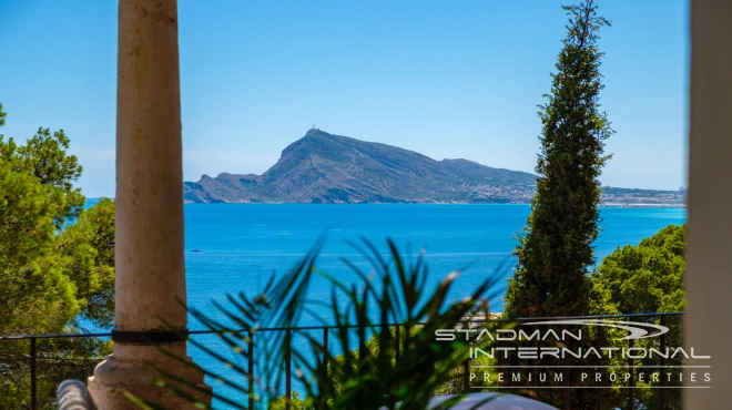 Frontline Villa with Stunning Sea views in Altea