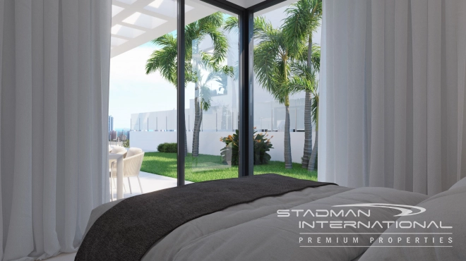 Modern Villas with Panoramic Sea Views in Golf Bahia