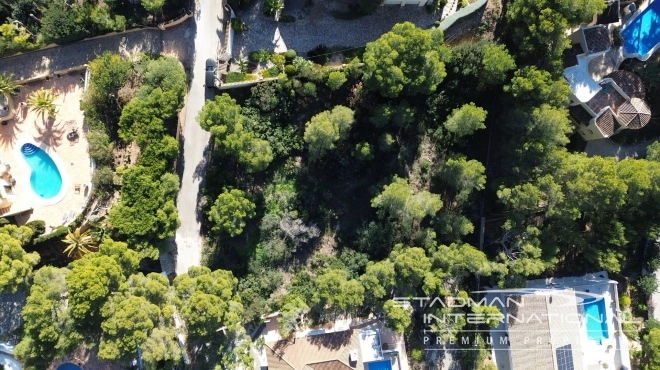 Groot Bouwkavel in de Sierra de Altea, Vlakbij de Golfbaan