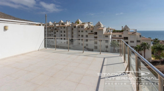 Semi-detached Villa next to the Beach and the Harbour of Campomanes