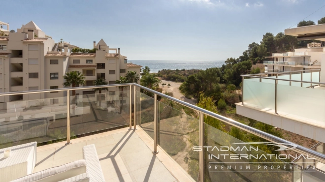 Semi-detached Villa next to the Beach and the Harbour of Campomanes