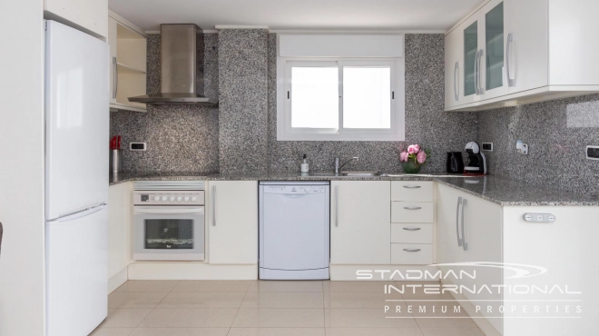 Semi-detached Villa next to the Beach and the Harbour of Campomanes