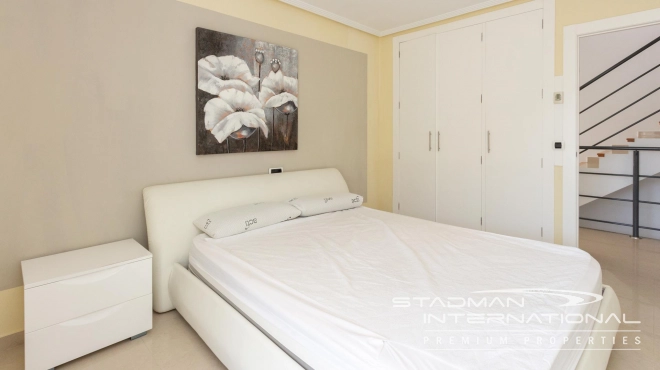 Semi-detached Villa next to the Beach and the Harbour of Campomanes