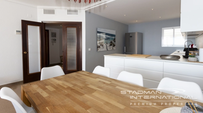 Large First Line Apartment on the Seafront in Altea