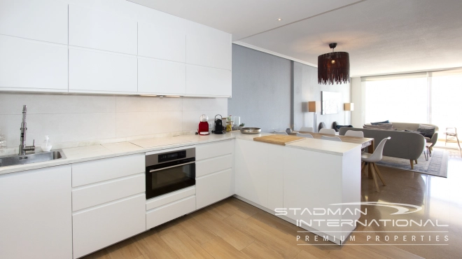 Large First Line Apartment on the Seafront in Altea