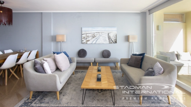 Large First Line Apartment on the Seafront in Altea