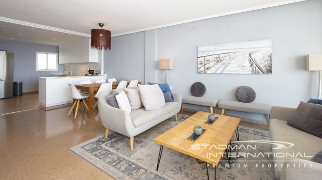 Large First Line Apartment on the Seafront in Altea