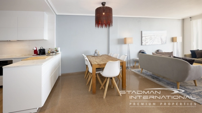 Large First Line Apartment on the Seafront in Altea