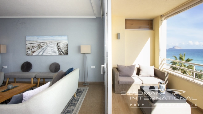 Large First Line Apartment on the Seafront in Altea