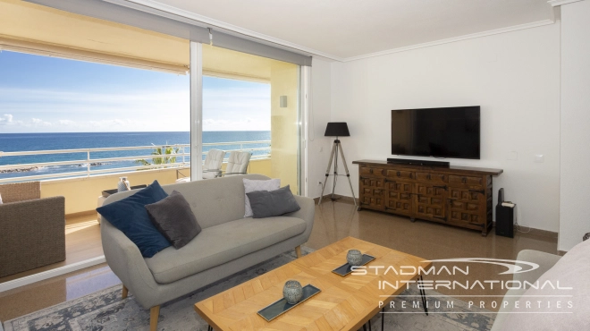 Large First Line Apartment on the Seafront in Altea