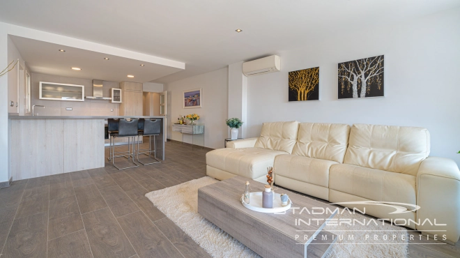 Spacious Apartment with South facing Terrace at the Harbor in Altea