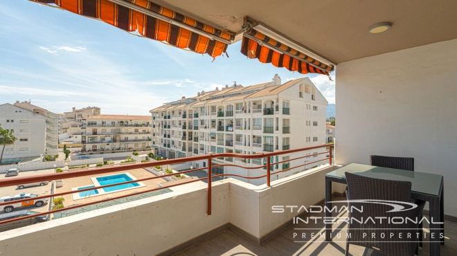 Spacious Apartment with South facing Terrace at the Harbor in Altea