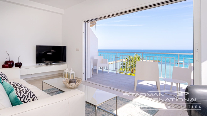 Beautiful First Line Apartment on the Seafront in Altea