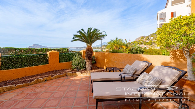 Encantador apartamento con jardín y acceso directo a la playa