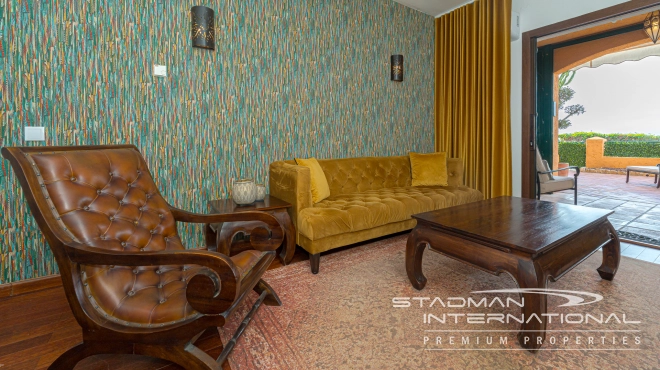 Encantador apartamento con jardín y acceso directo a la playa