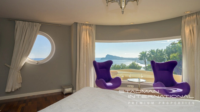 Großzügige Luxusvilla mit Wunderschönem Meerblick in Altea Hills
