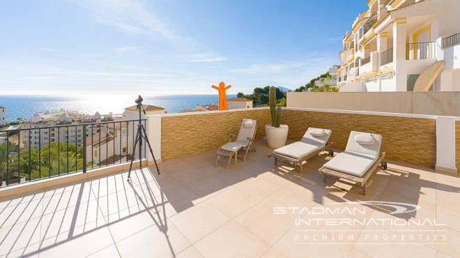 Mooi Appartement met Zeezicht en Ruim Terras aan het Strand