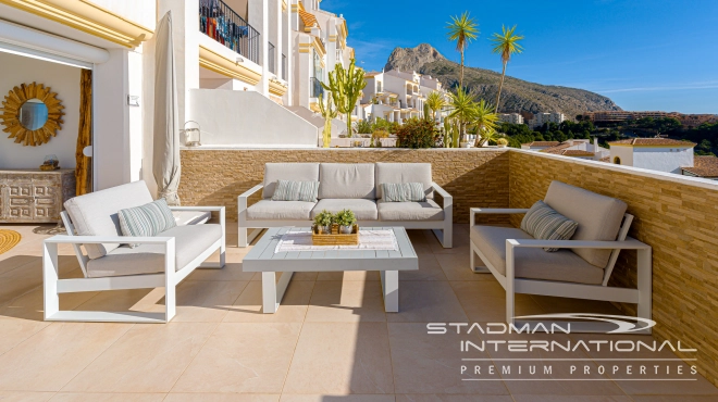 Mooi Appartement met Zeezicht en Ruim Terras aan het Strand