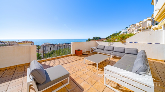 Appartement aan het Strand met Groot Terras en Zeezicht