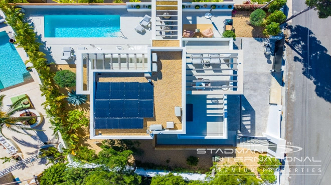 Modern New Built Villa on a Flat Plot with Sea Views 
