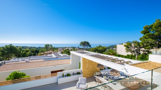 Modern New Built Villa on a Flat Plot with Sea Views 
