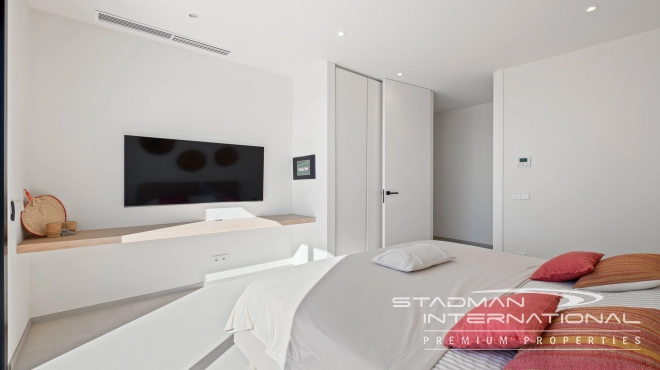 Modern New Built Villa on a Flat Plot with Sea Views 
