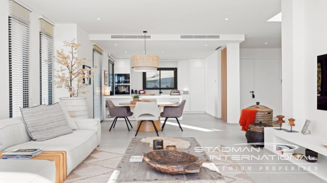 Modern New Built Villa on a Flat Plot with Sea Views 
