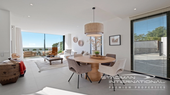 Modern New Built Villa on a Flat Plot with Sea Views 
