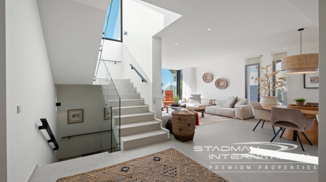 Modern New Built Villa on a Flat Plot with Sea Views 
