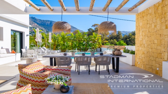 Modern New Built Villa on a Flat Plot with Sea Views 
