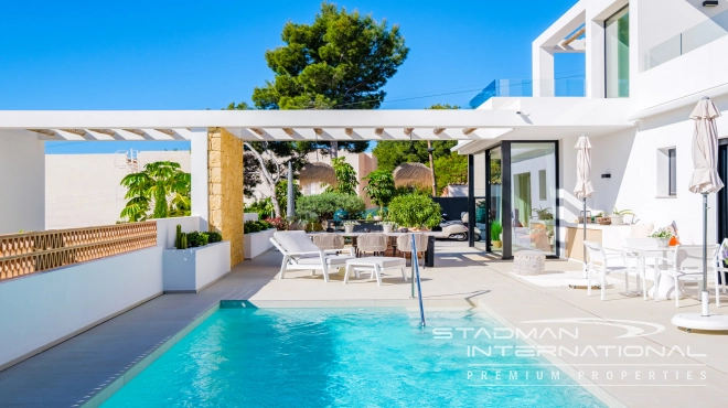 Modern New Built Villa on a Flat Plot with Sea Views 
