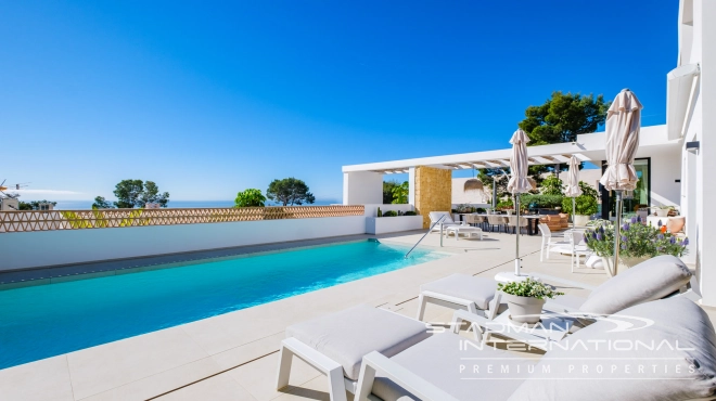 Modern New Built Villa on a Flat Plot with Sea Views 
