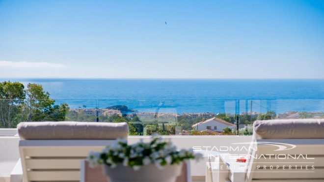 Modern New Built Villa on a Flat Plot with Sea Views 
