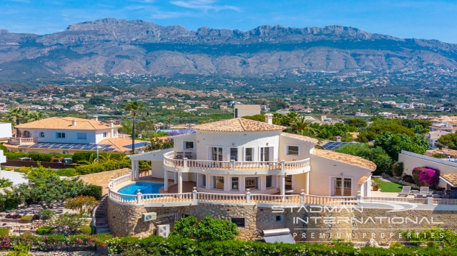 Villa with Great Sea Views in a Prime Location Near Altea Old Town