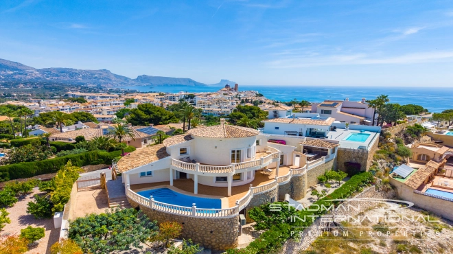 Villa with Great Sea Views in a Prime Location Near Altea Old Town