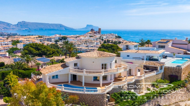 Villa with Great Sea Views in a Prime Location Near Altea Old Town