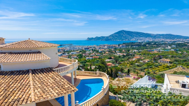 Villa with Great Sea Views in a Prime Location Near Altea Old Town