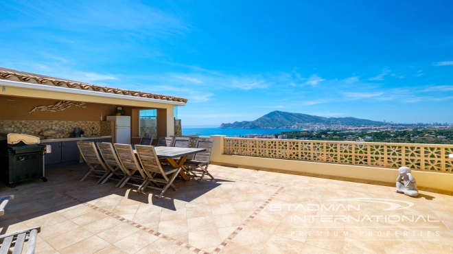 Villa with Great Sea Views in a Prime Location Near Altea Old Town