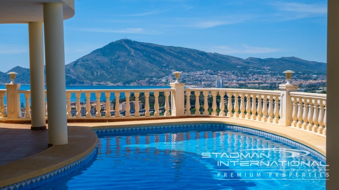 Villa with Great Sea Views in a Prime Location Near Altea Old Town